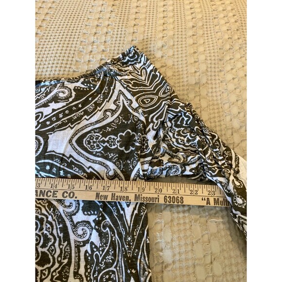 INC International Concepts Top Size ? Large Cropped Rounded Elastic Neckline - Picture 7 of 9